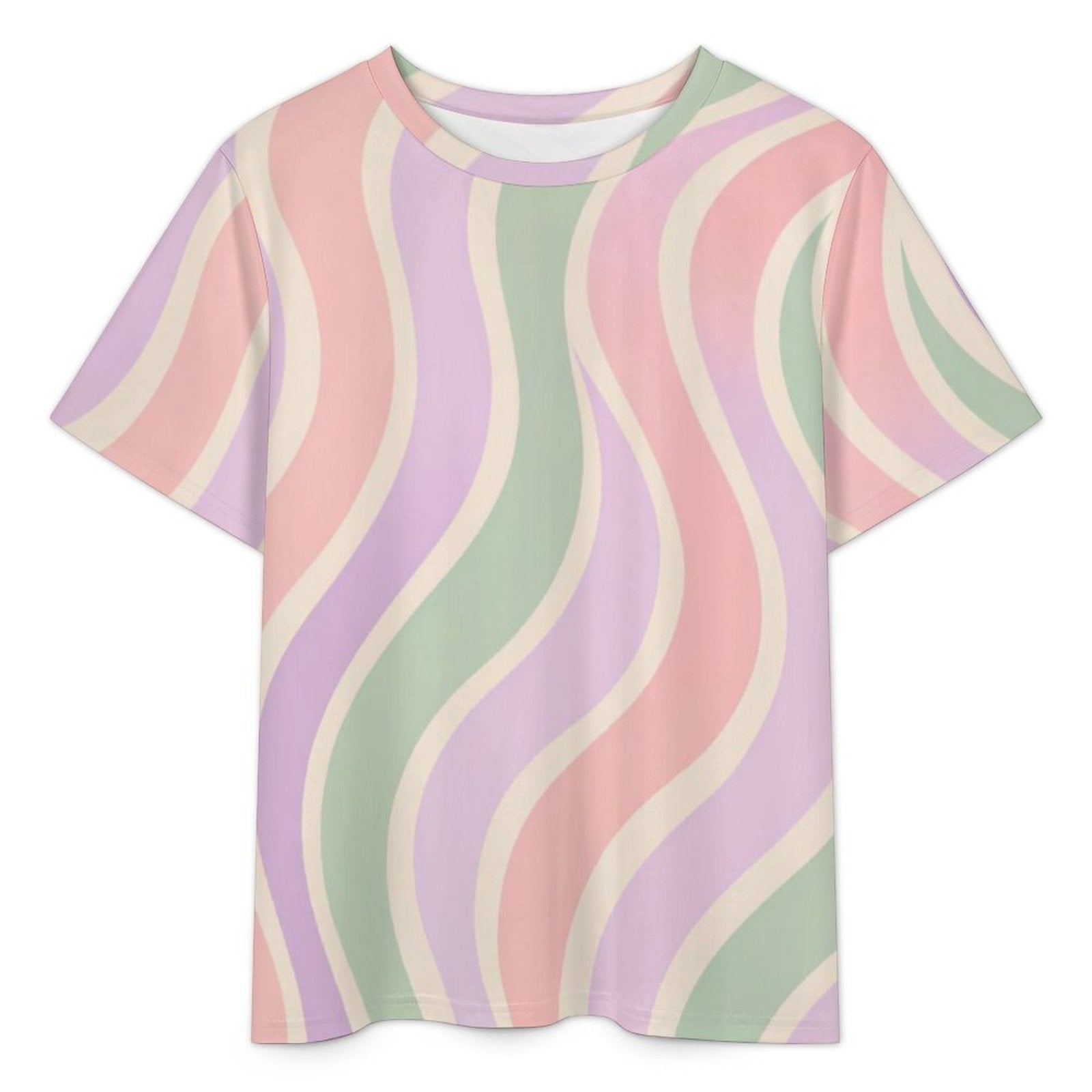 Women's Copacabana Short-Sleeve Pajama Set – Pastel Fantasy