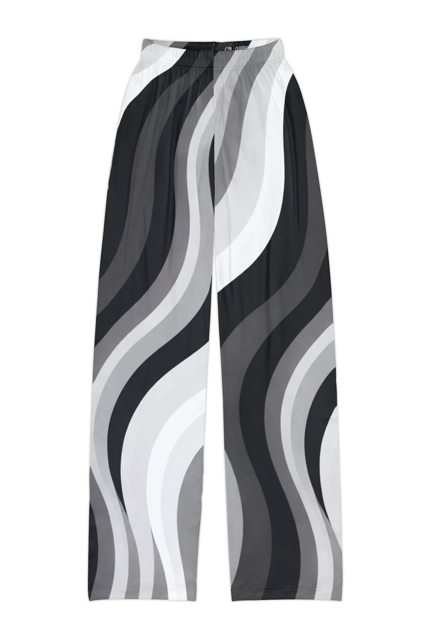 Copacabana print kids pajama pants - Monochrome by Printify