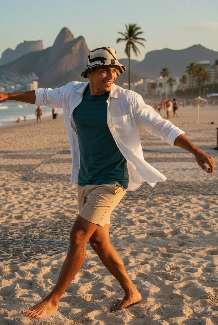 Action shot golden hour