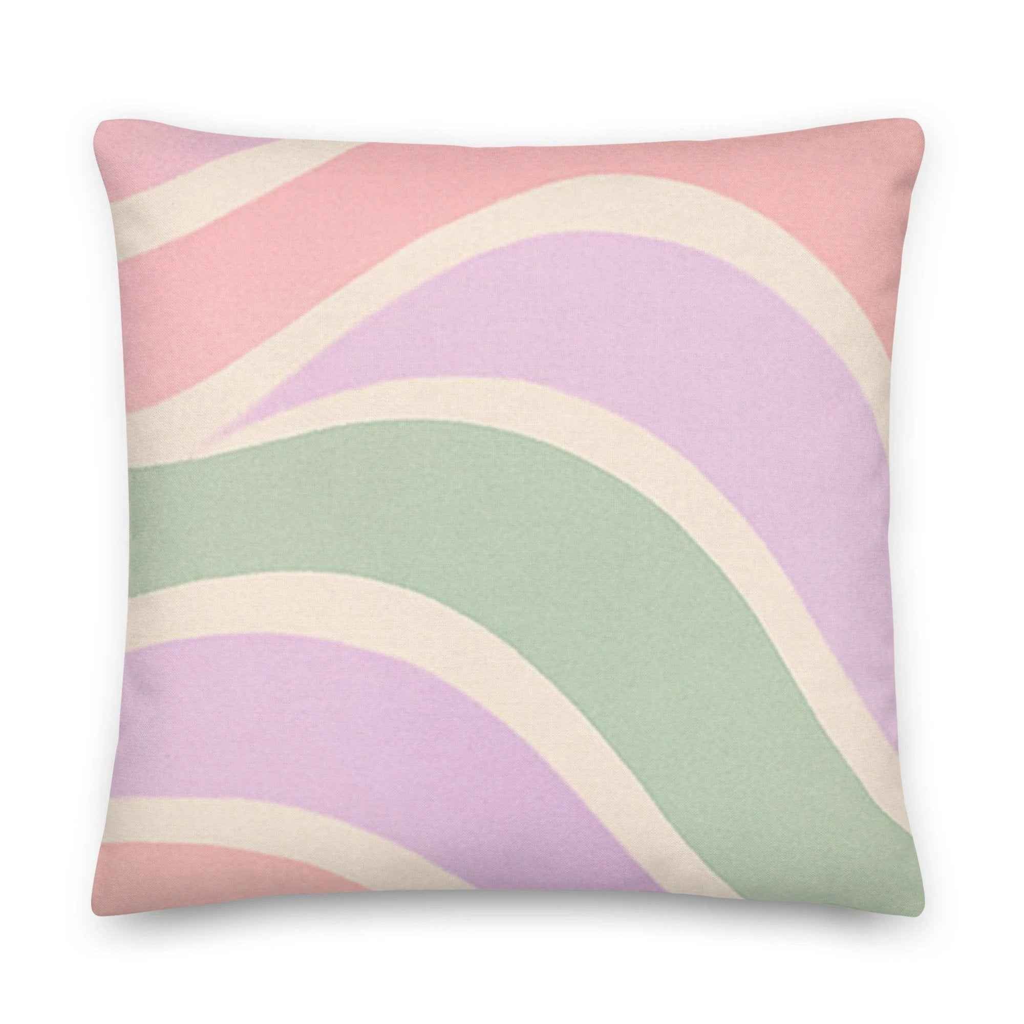 Copacabana Print Pillow - Pastel Fantasy