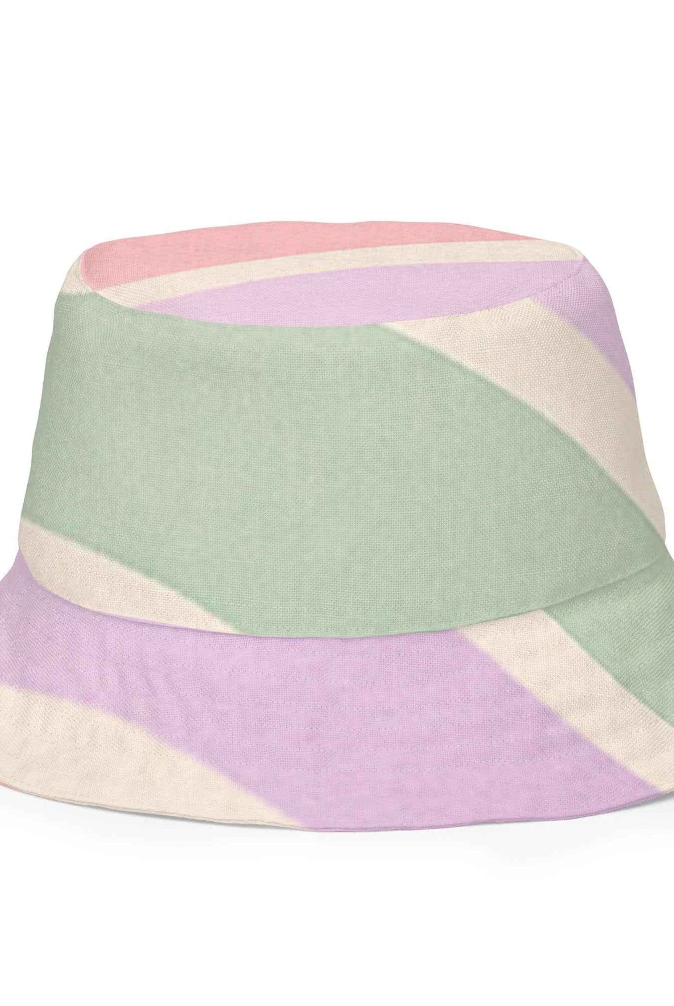Copacabana Print Bucket Hat - Pastel Fantasy