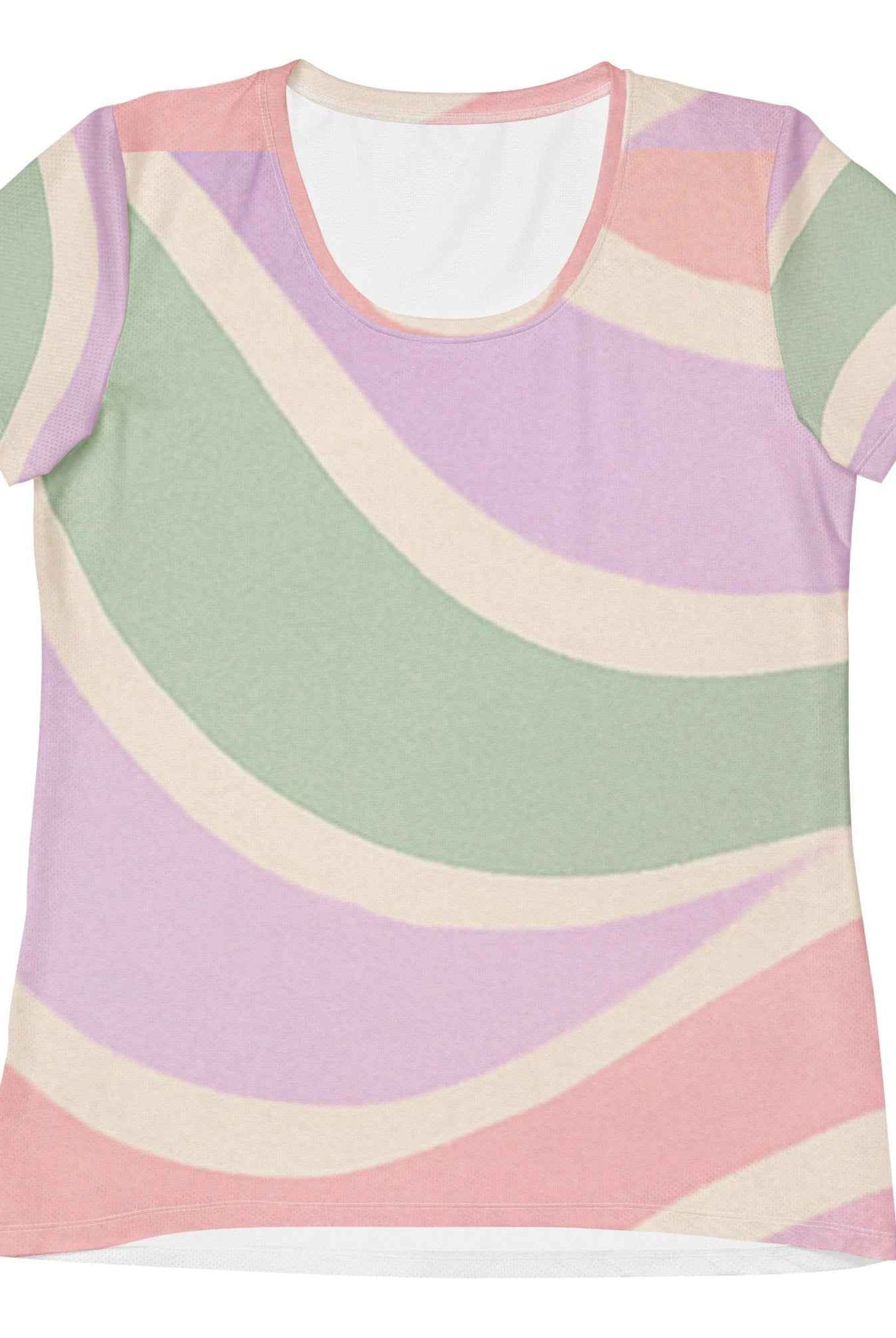 Copacabana Print T-Shirt - Pastel Fantasy