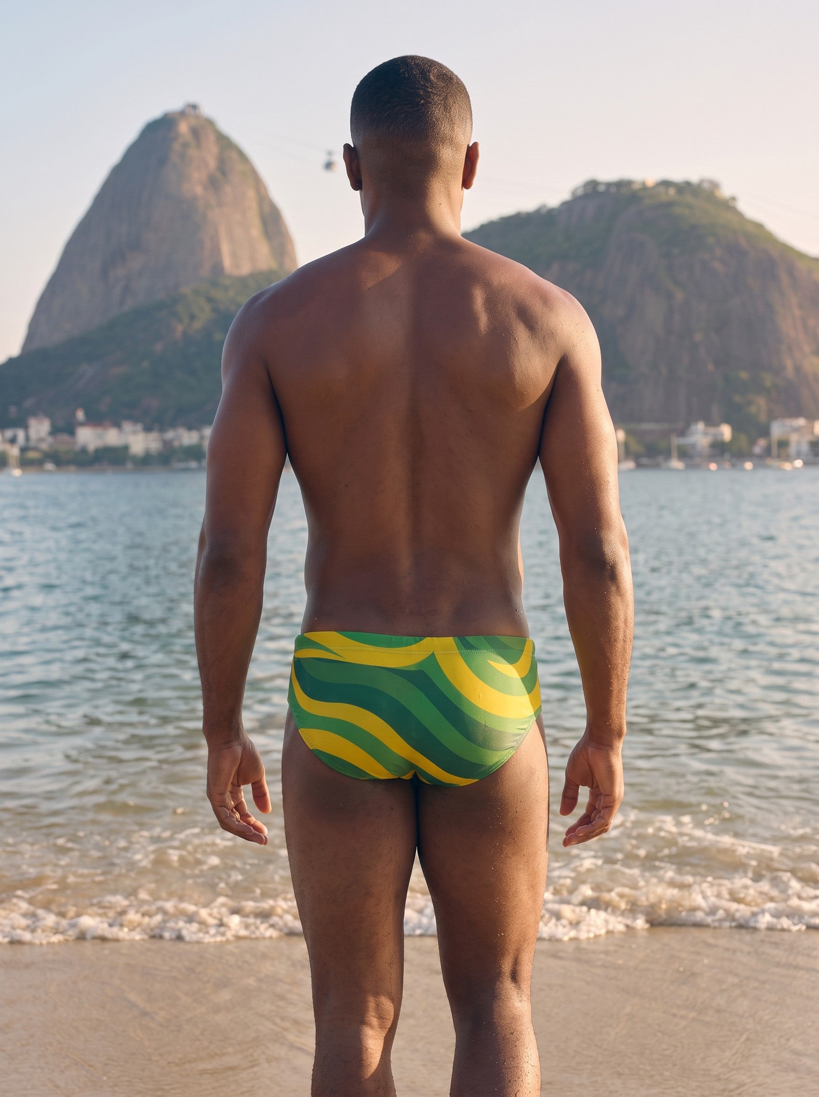Men's Copacabana Swim Briefs - Brasil - back view