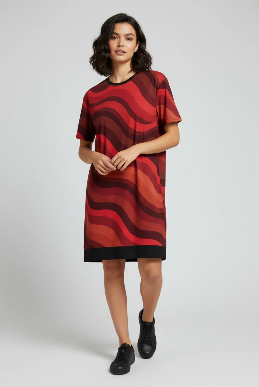 Copacabana Print T-shirt dress - Ruby by Pip and moon