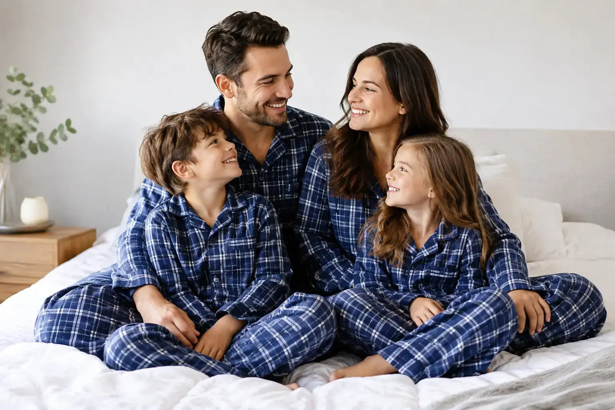 Holiday Card Ideas: Matching Pajamas That Look Like You Meant It