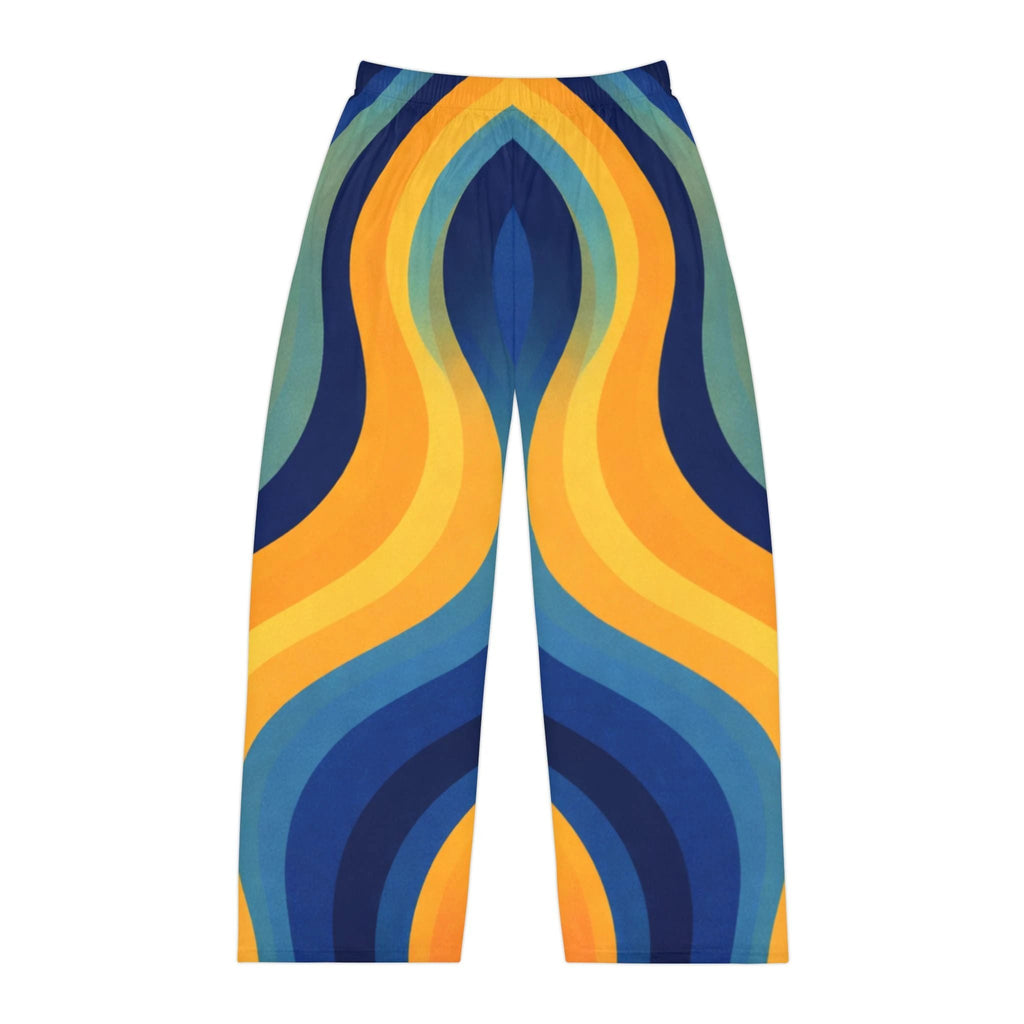Copacabana print pajama pants - Ocean sunset by Printify