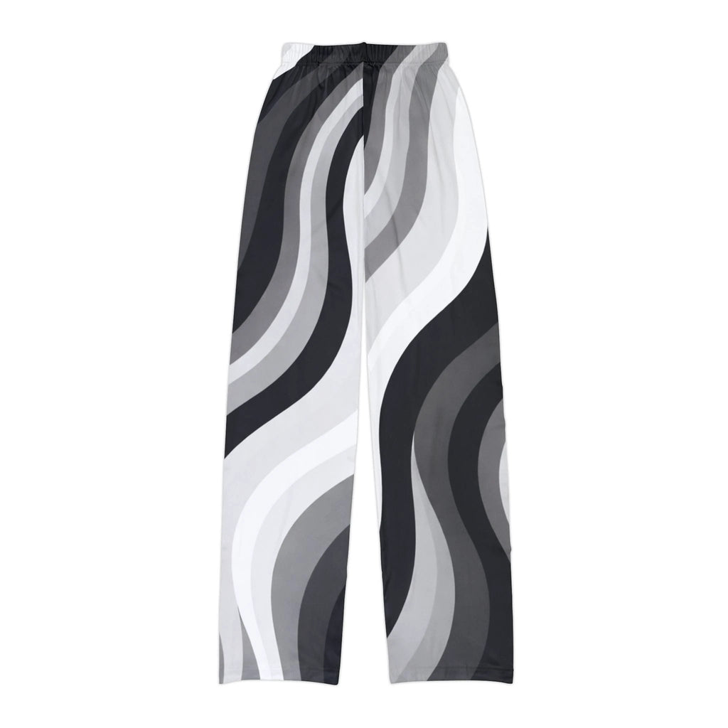 Copacabana print kids pajama pants - Monochrome by Printify