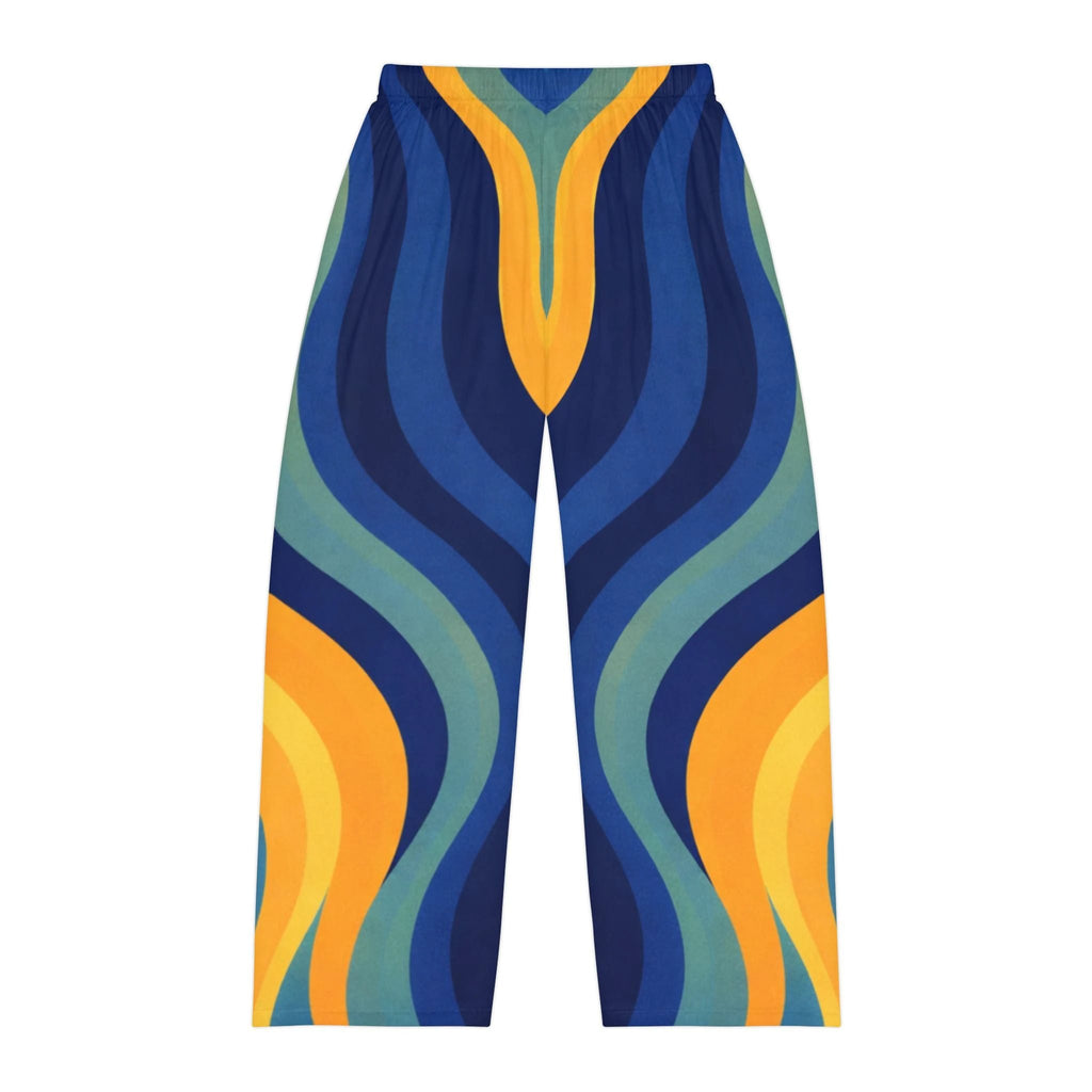 Copacabana print pajama pants - Ocean sunset by Printify