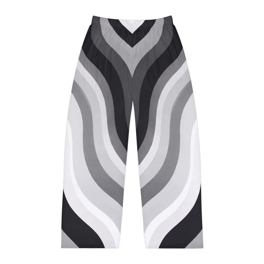 Copacabana print pajama pants - Monochrome by Printify