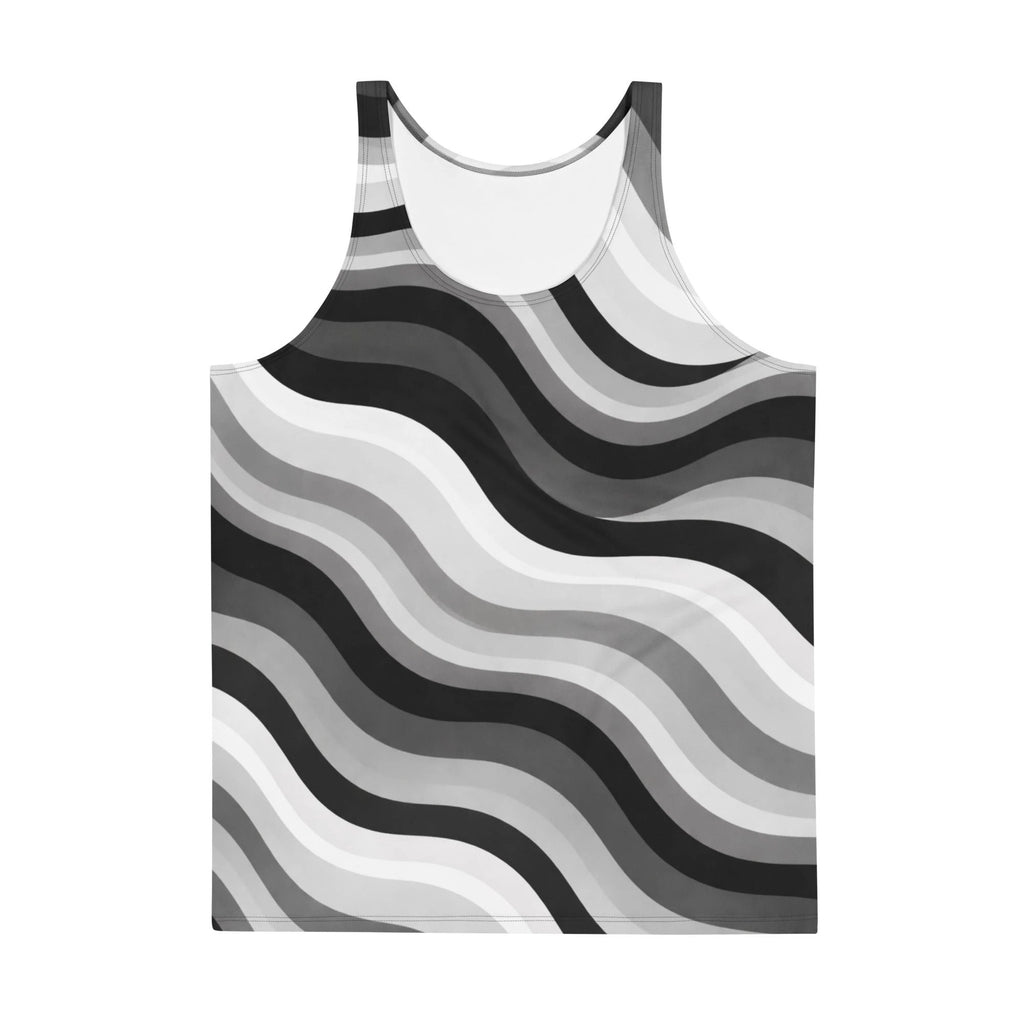 Copacabana Print Tank Top - Monochrome by Pip and moon