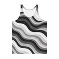 Copacabana Print Tank Top - Monochrome by Pip and moon
