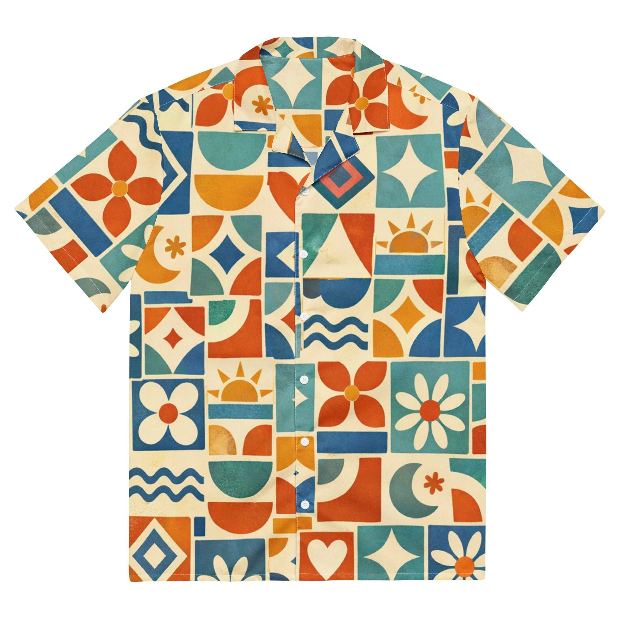 Selaron button shirt by Pip and moon