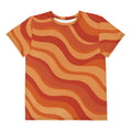 Copacabana Youth cotton crew neck t-shirt - Laranja by Pip and moon