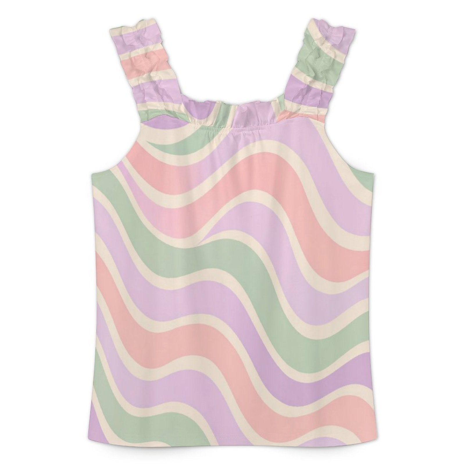 Women's Copacabana Ruffled Pajama Set – Pastel Fantasy