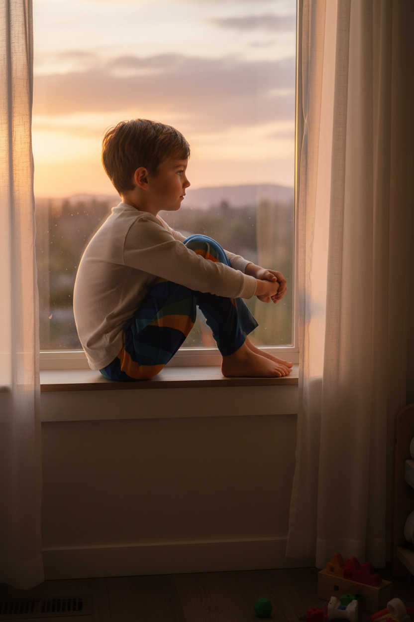 Boy window side profile