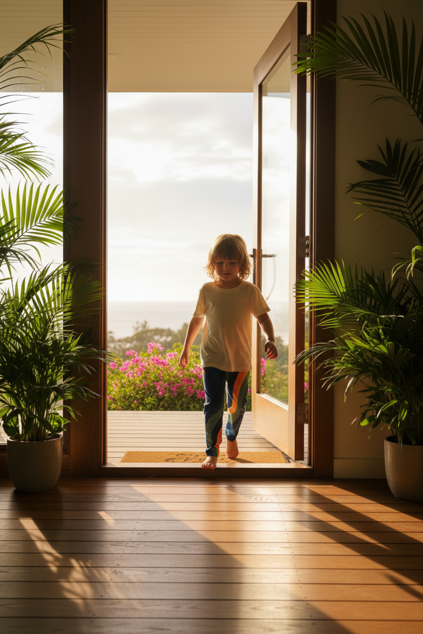 Copacabana Kids Ocean Sunset - Modern Home Getting Outside