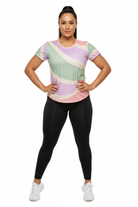 Copacabana print t-shirt - Pastel fantasy by Pip and moon