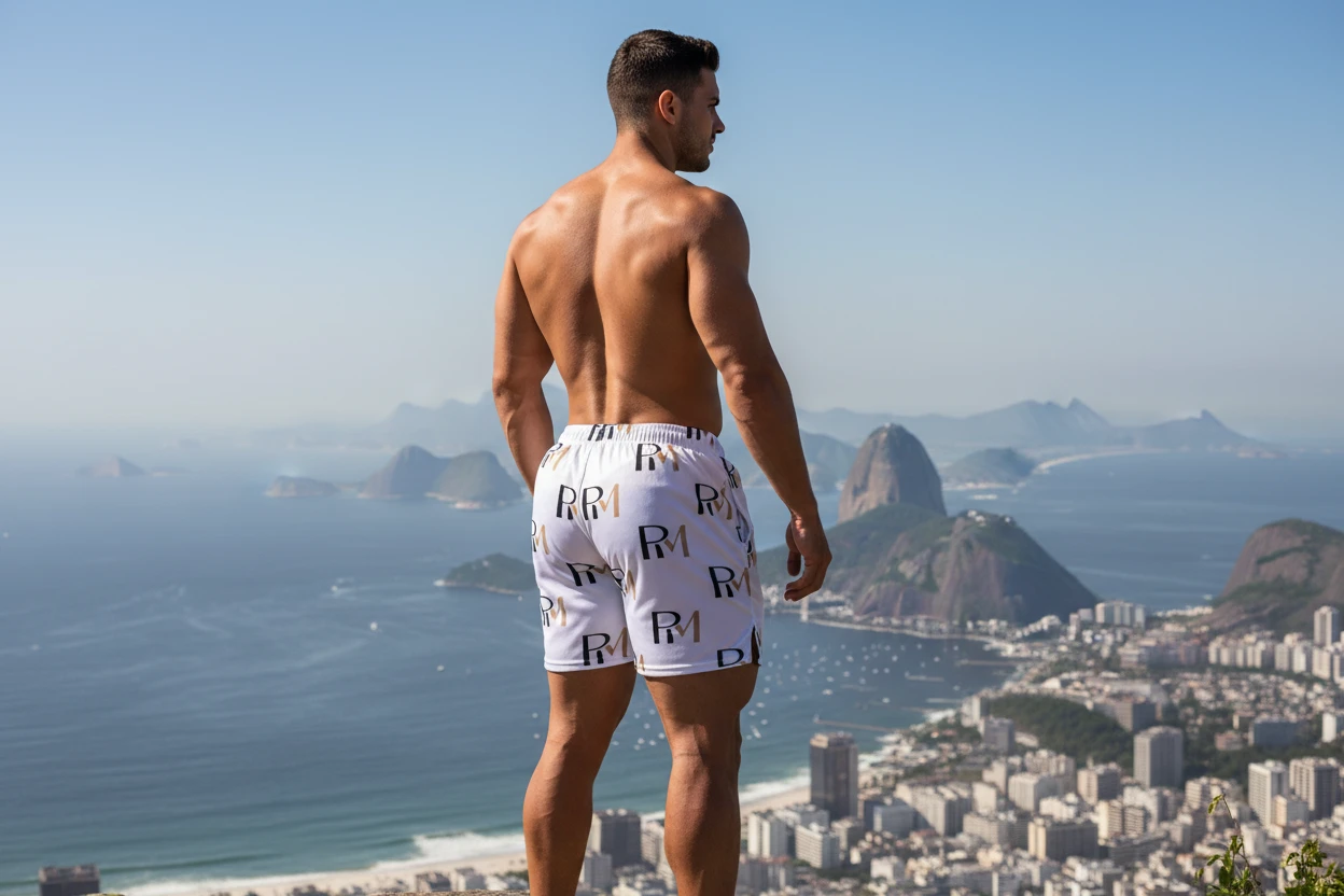 Logo Mesh Athletic Shorts by Pip and moon