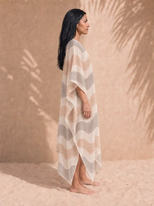 Women's Copacabana Kaftan – Dune, side view