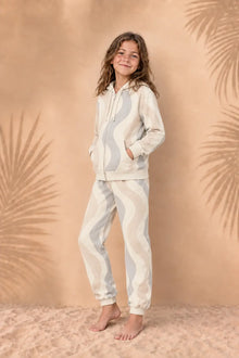 Kids Copacabana Hoodie & Pants Set – Dune, side view