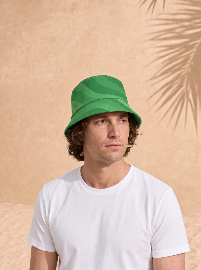 Copacabana Bucket Hat – Meadowland, front view