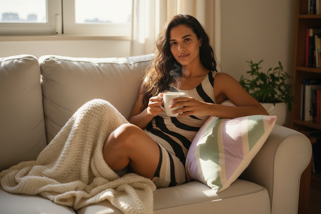 Copacabana Pillow - Pastel Fantasy by Pip and moon