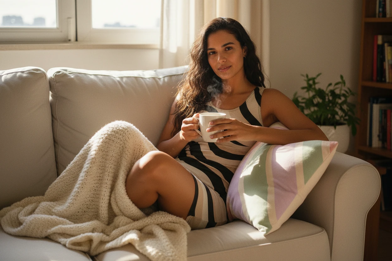 Copacabana Pillow - Pastel Fantasy by Pip and moon