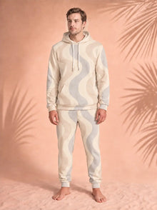 Copacabana Hoodie & Joggers Set – Dune, front view