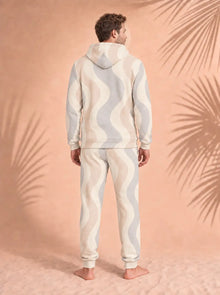 Copacabana Hoodie & Joggers Set – Dune, back view