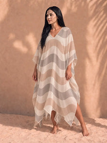 Women's Copacabana Kaftan – Dune, front view