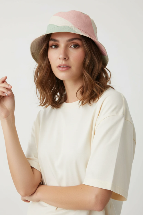 Copacabana Print Bucket hat - Pastel Fantasy by Pip and moon