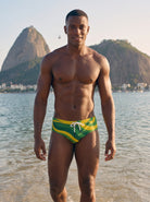 Men's Copacabana Swim Briefs - Brasil - front view