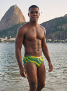 Men's Copacabana Swim Briefs - Brasil - side view