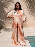 Women's Copacabana Kaftan Robe - Dune - front view