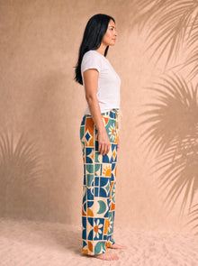 Women's Selarón Print Pajama Pants, side view