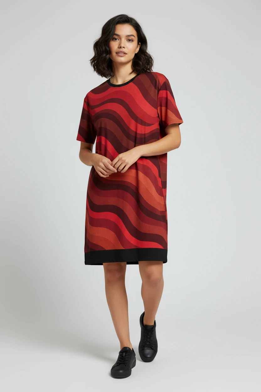 Copacabana Print T-shirt dress - Ruby by Pip and moon