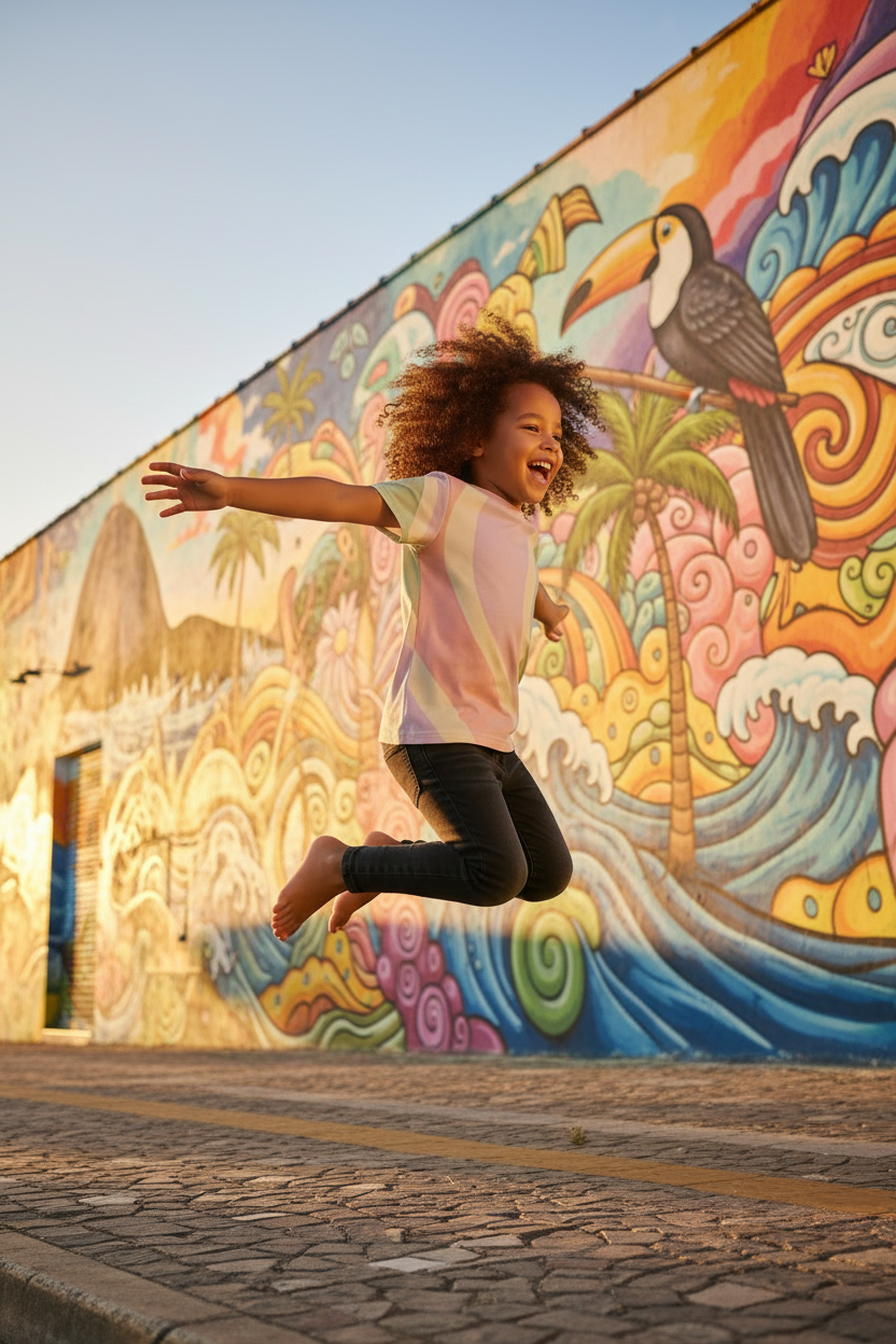 Three-Quarter Rio Mural