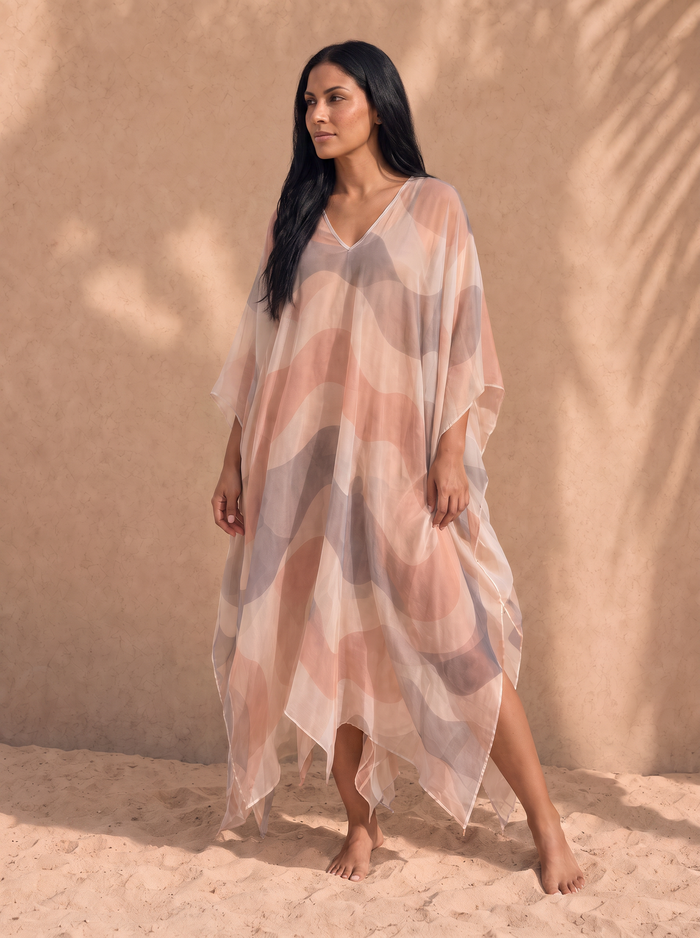 Women's Copacabana Kaftan – Dune, front view